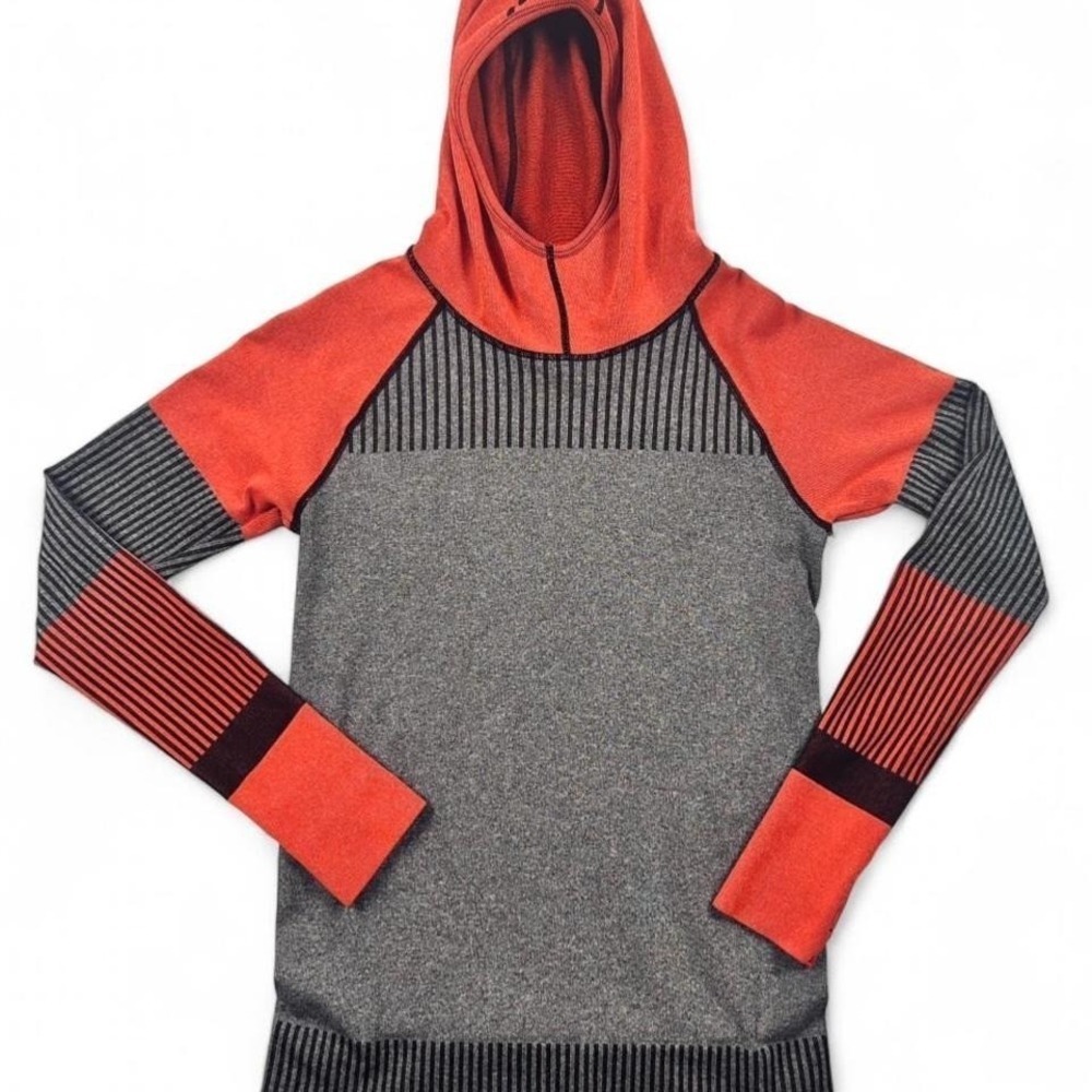 GapFit red & grey hoodie with pockets